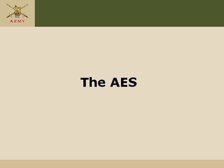 The AES 