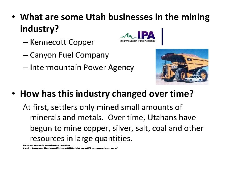  • What are some Utah businesses in the mining industry? – Kennecott Copper