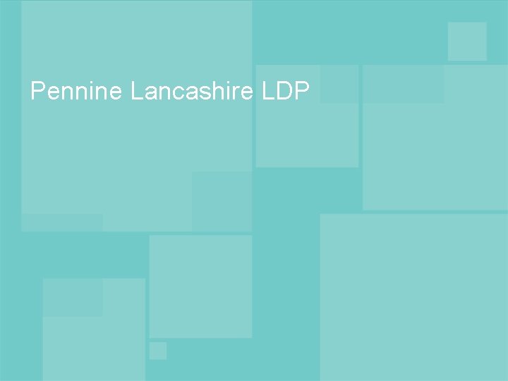 Pennine Lancashire LDP 