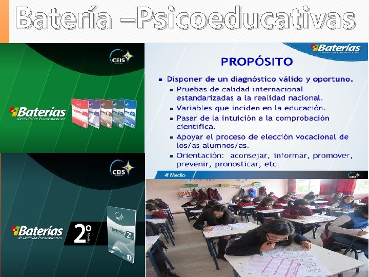 Batería –Psicoeducativas 