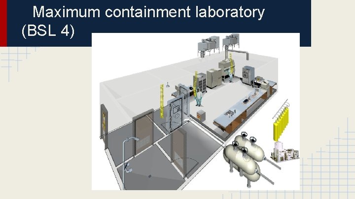 Maximum containment laboratory (BSL 4) 