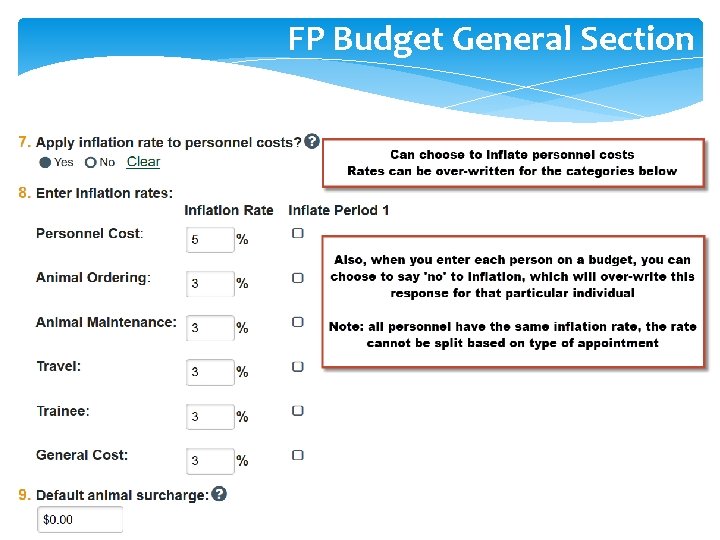 FP Budget General Section 