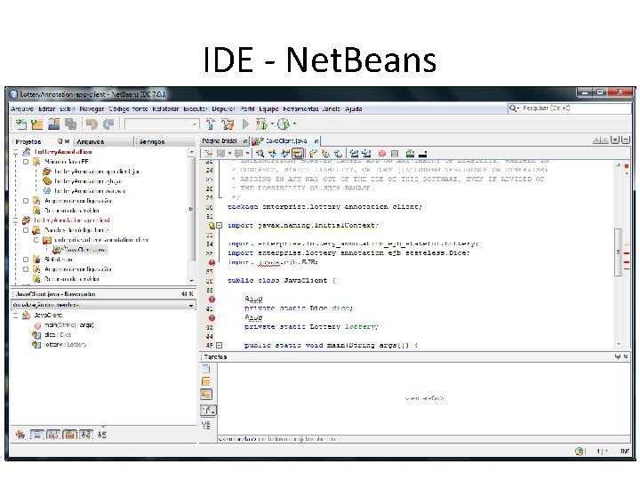 IDE - Net. Beans 