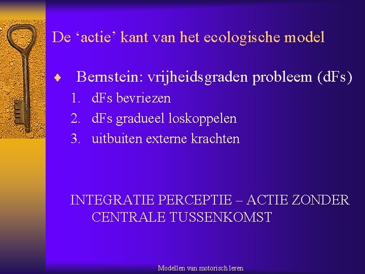 Modellen Van Motorisch Leren Informatietheoretische Modellen Gebaseerd Op