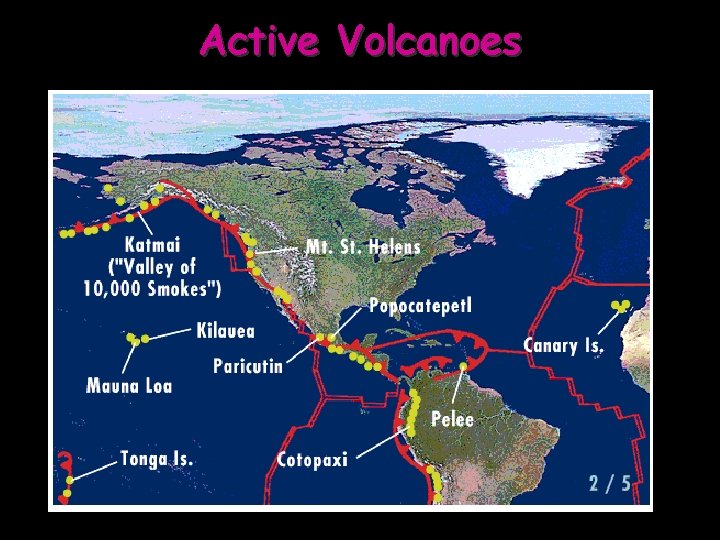 Active Volcanoes 