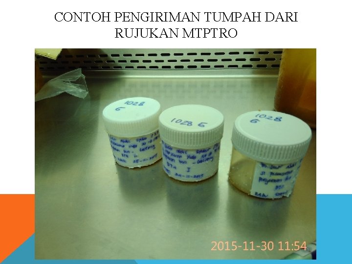 CONTOH PENGIRIMAN TUMPAH DARI RUJUKAN MTPTRO 