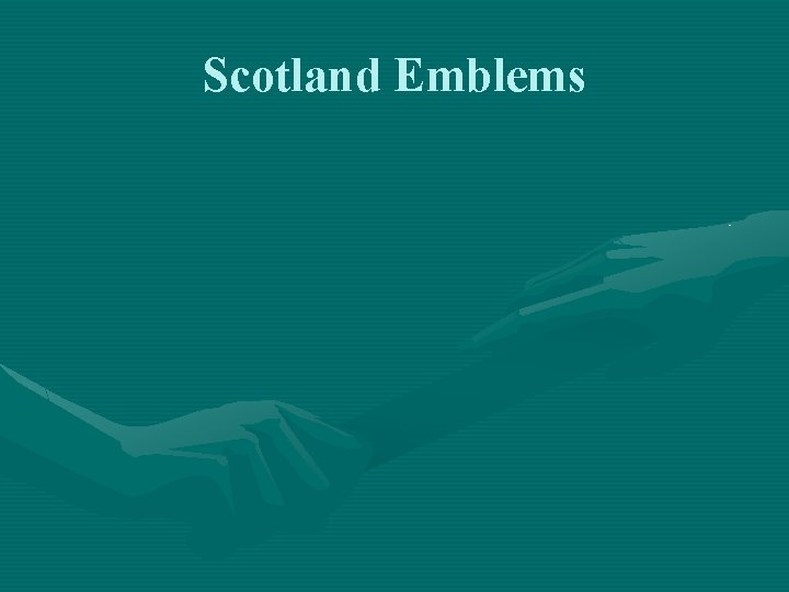 Scotland Emblems 