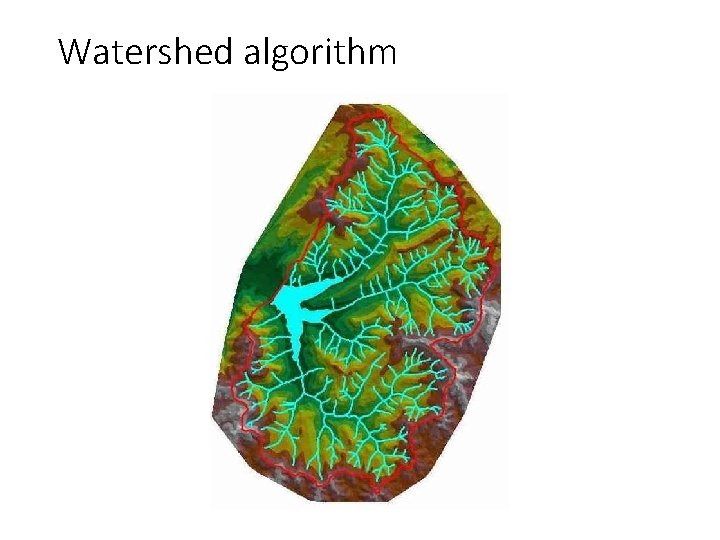 Watershed algorithm 