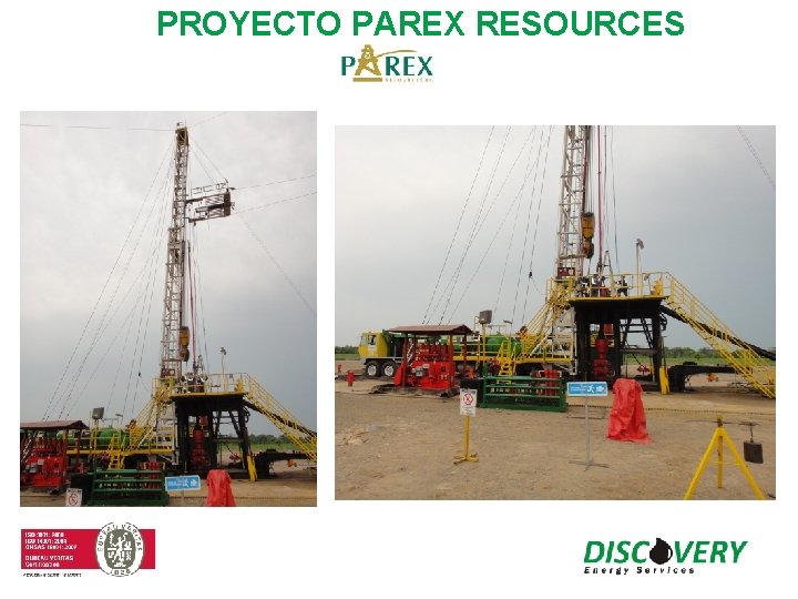 PROYECTO PAREX RESOURCES 