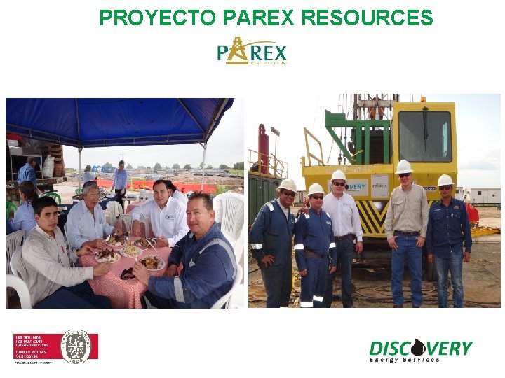 PROYECTO PAREX RESOURCES 