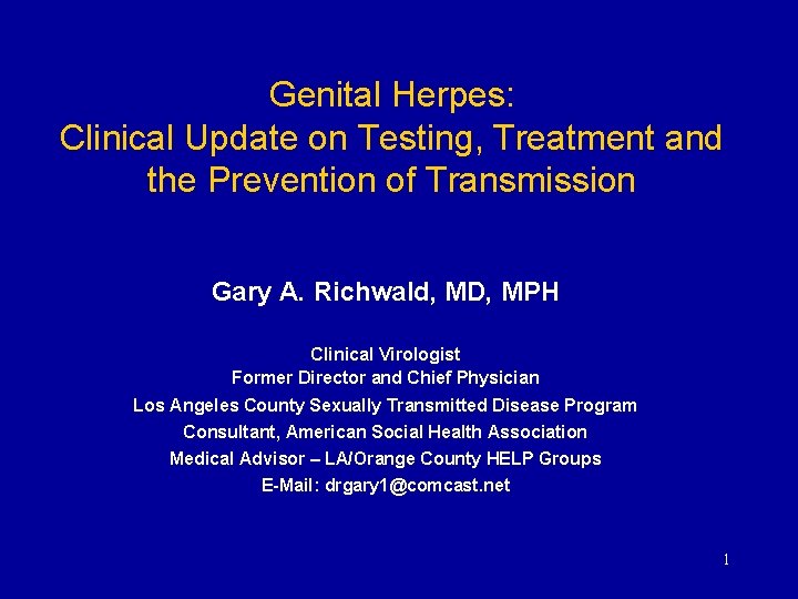 Herpes tested genital CDC â€“