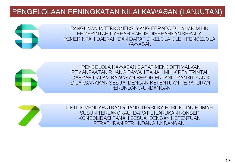 PENGELOLAAN PENINGKATAN NILAI KAWASAN (LANJUTAN) BANGUNAN INTERKONEKSI YANG BERADA DI LAHAN MILIK PEMERINTAH DAERAH