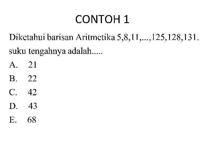 CONTOH 1 