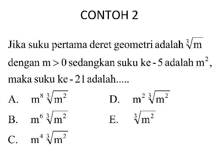 CONTOH 2 