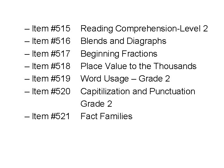– Item #515 – Item #516 – Item #517 – Item #518 – Item – Item #515 – Item #516 – Item #517 – Item #518 – Item