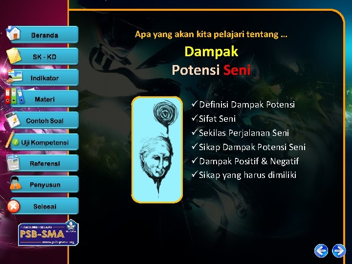 Apa yang akan kita pelajari tentang … Dampak Potensi Seni üDefinisi Dampak Potensi üSifat