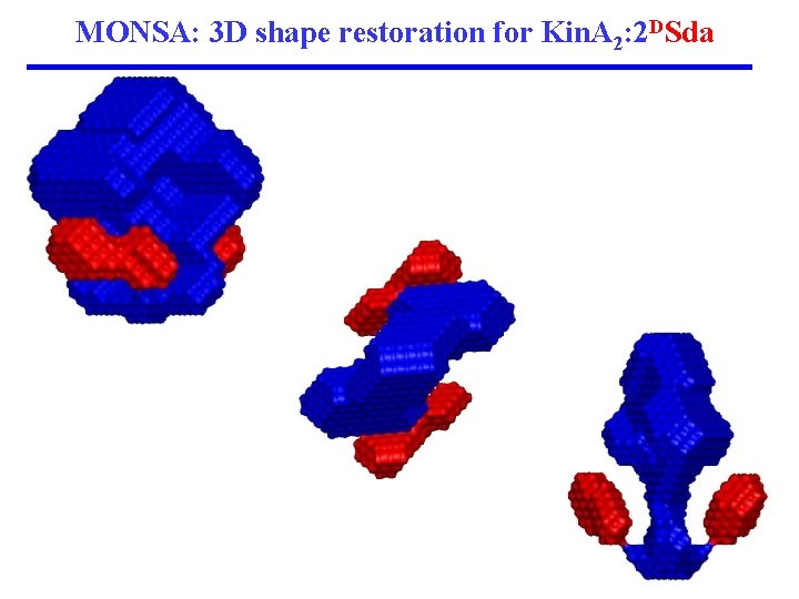 MONSA: 3 D shape restoration for Kin. A 2: 2 DSda 