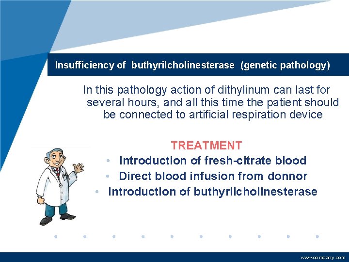 Insufficiency of buthyrilcholinesterase (genetic pathology) In this pathology action of dithylinum can last for