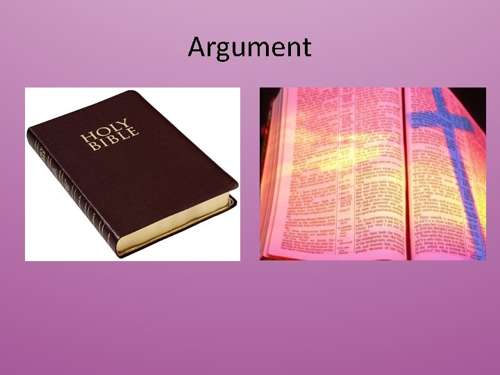 Argument 