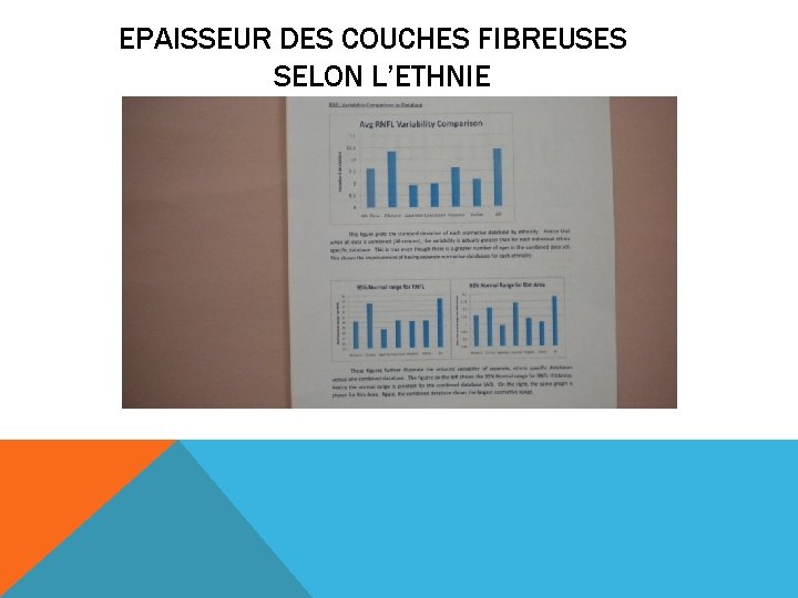 EPAISSEUR DES COUCHES FIBREUSES SELON L’ETHNIE 