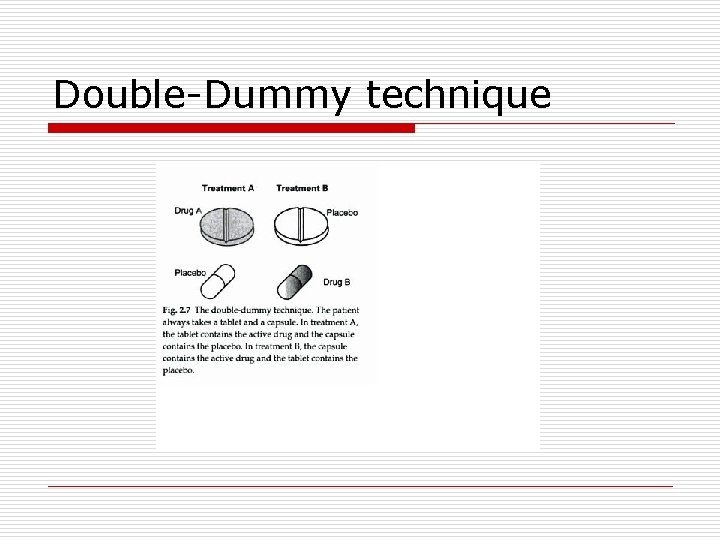 Double-Dummy technique 