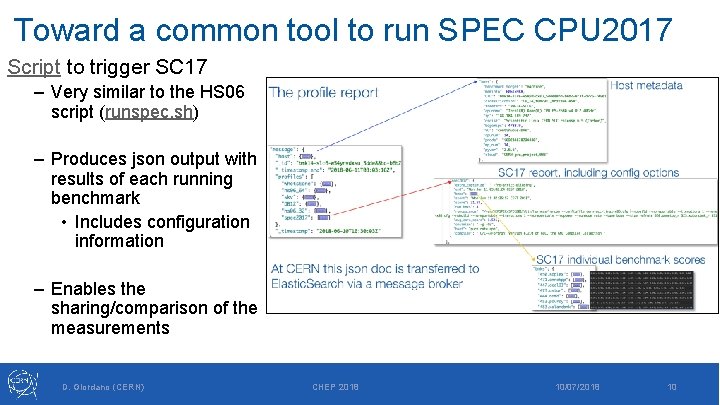 Toward a common tool to run SPEC CPU 2017 Script to trigger SC 17