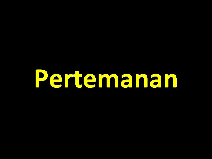 Pertemanan 