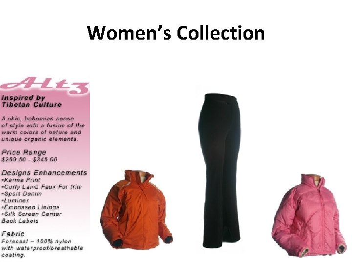 Women’s Collection 