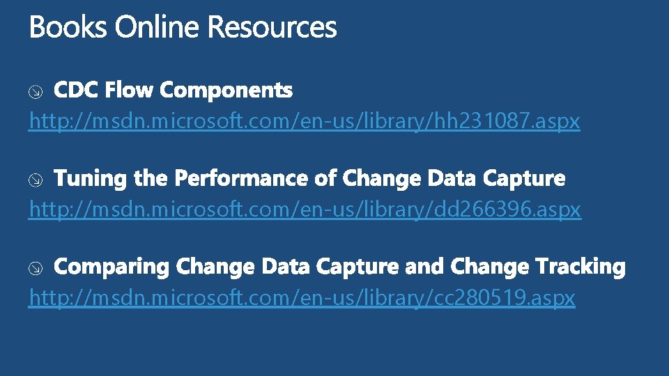 http: //msdn. microsoft. com/en-us/library/hh 231087. aspx http: //msdn. microsoft. com/en-us/library/dd 266396. aspx http: //msdn.