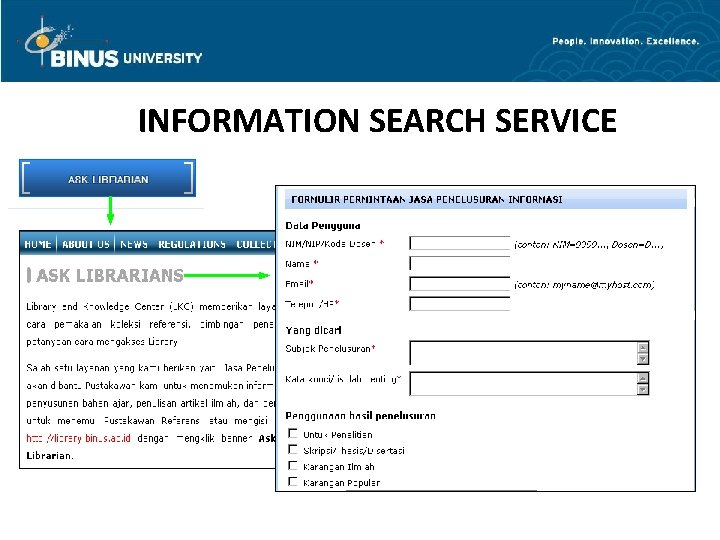 INFORMATION SEARCH SERVICE 