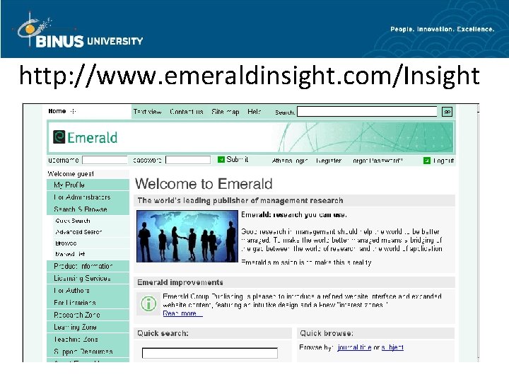 http: //www. emeraldinsight. com/Insight 