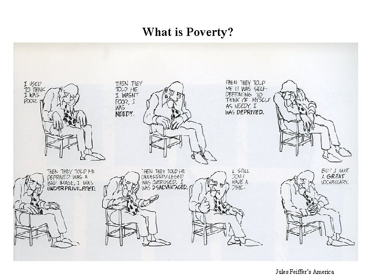 What is Poverty? Jules Feiffer’s America 