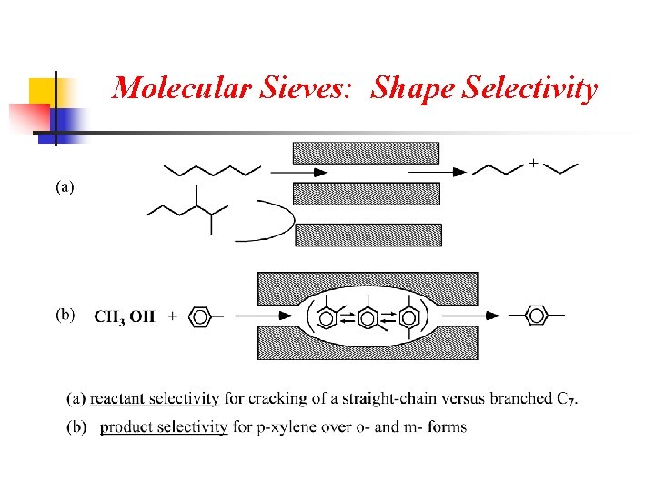 Molecular Sieves: Shape Selectivity 