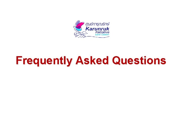 Frequently Asked Questions 