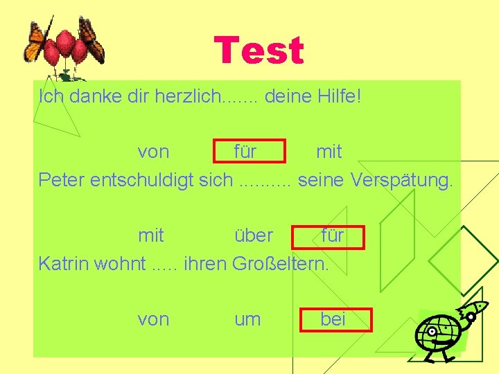 Test Ich danke dir herzlich. . . . deine Hilfe! von für mit Peter