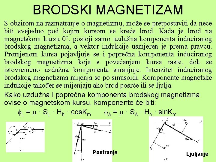 BRODSKI MAGNETIZAM S obzirom na razmatranje o magnetizmu, može se pretpostaviti da neće biti