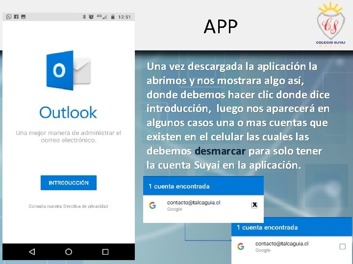 APP Una vez descargada la aplicación la abrimos y nos mostrara algo así, donde