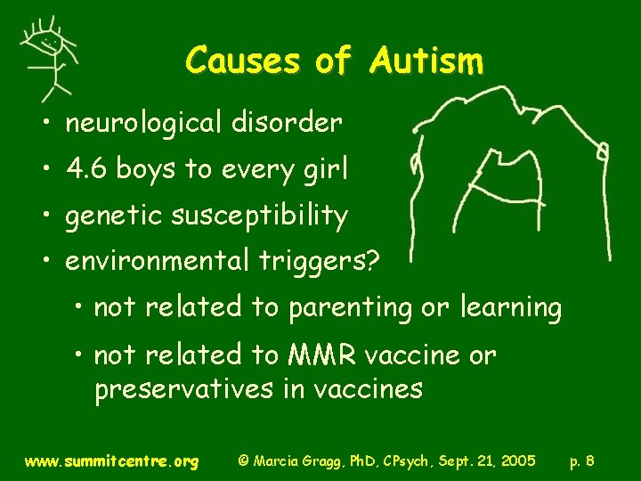 Causes of Autism • neurological disorder • 4. 6 boys to every girl •