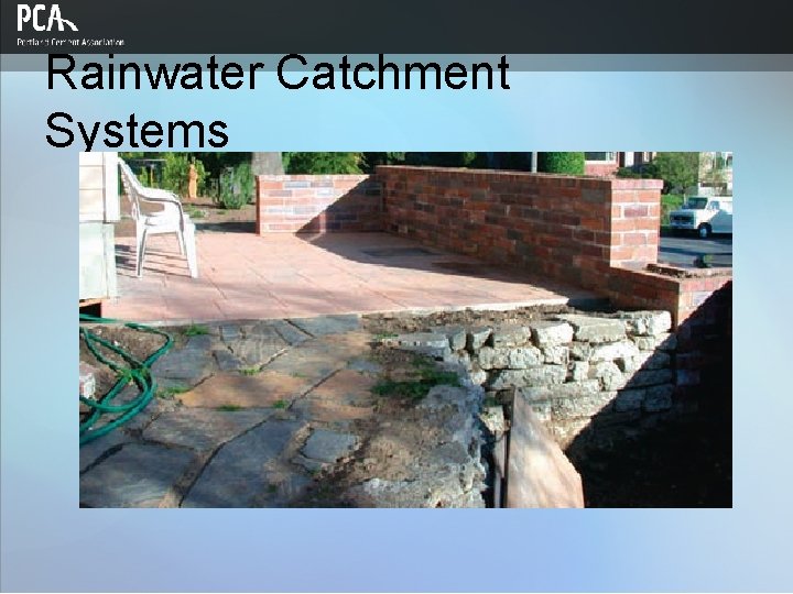 Rainwater Catchment Systems 