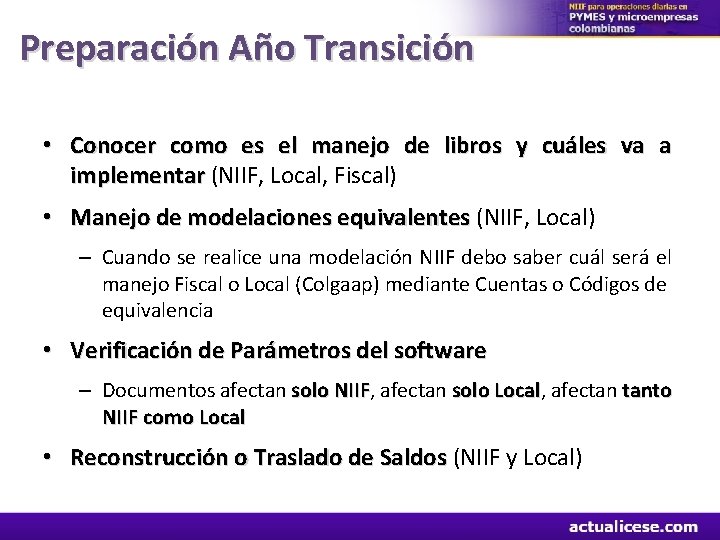 Preparación Año Transición • Conocer como es el manejo de libros y cuáles va