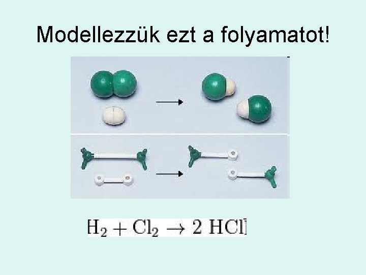 Modellezzük ezt a folyamatot! 