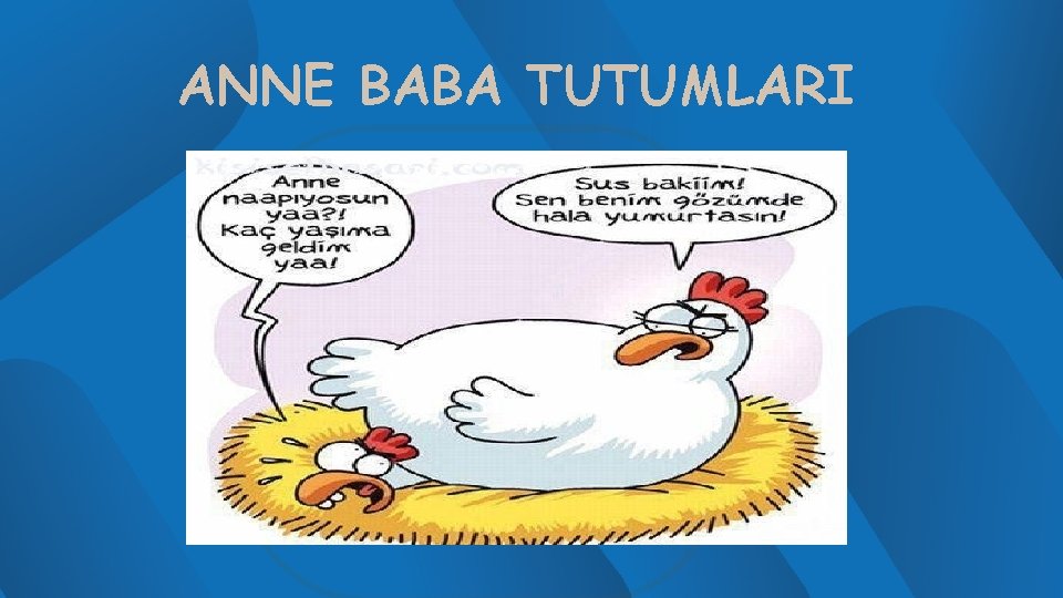 ANNE BABA TUTUMLARI 