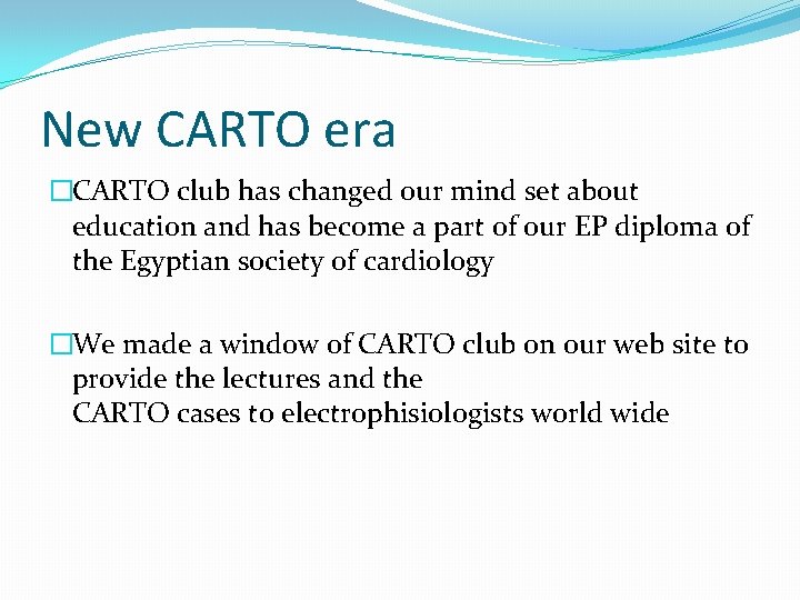 New CARTO era �CARTO club has changed our mind set about education and has