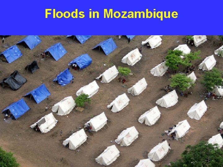 Floods in Mozambique 