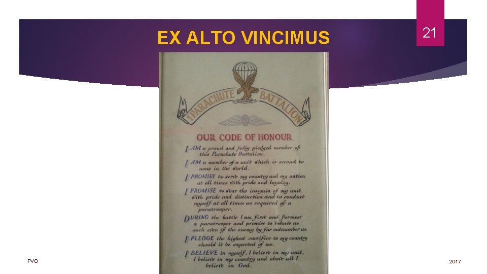 EX ALTO VINCIMUS PVO 21 2017 