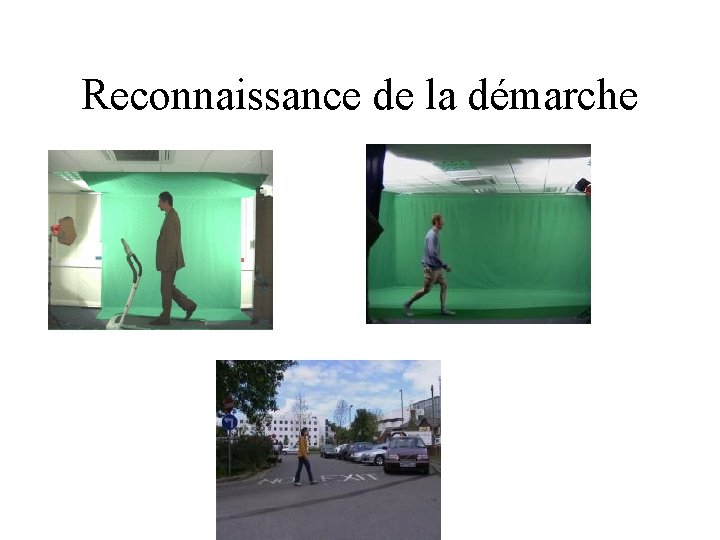 Reconnaissance de la démarche 