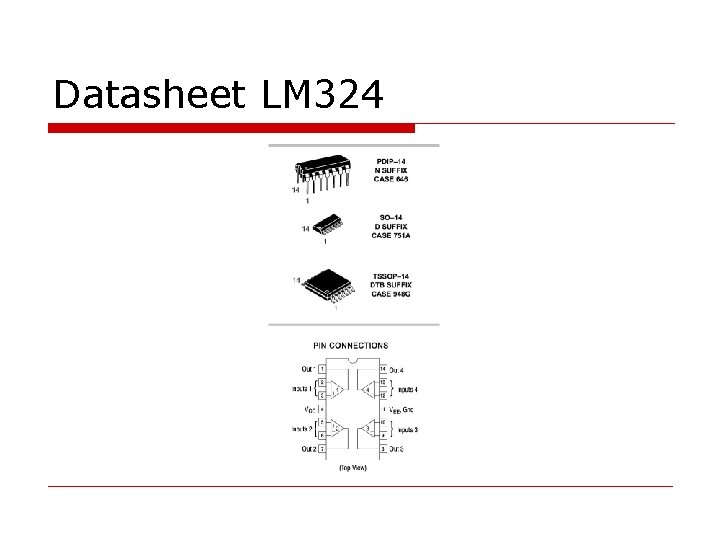 Datasheet LM 324 