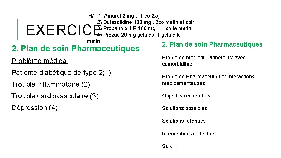 R/ 1) Amarel 2 mg , 1 co 2 x/j 2) Butazolidine 100 R/ 1) Amarel 2 mg , 1 co 2 x/j 2) Butazolidine 100