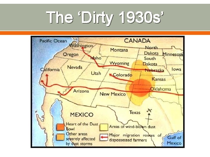 The ‘Dirty 1930 s’ 