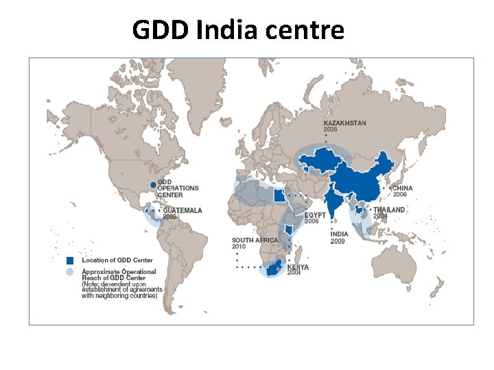 GDD India centre 